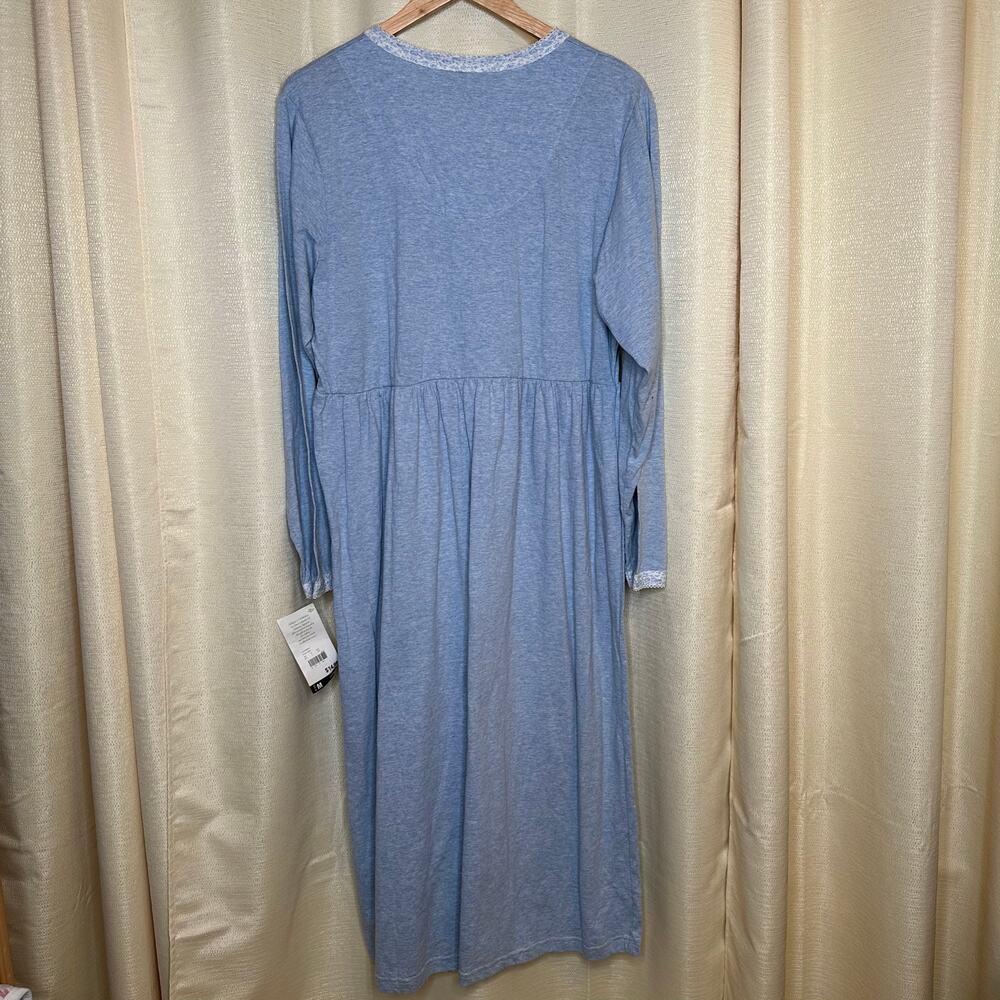 Vintage Gilligan and O’Malley Modest Long Sleeve Night Gown size medium NWT - Picture 7 of 7